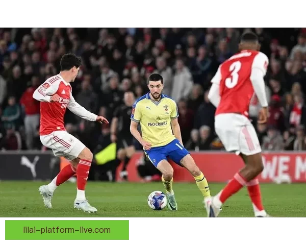 阿森纳半场落后南安普顿本怀特失误助攻斯图尔特破门